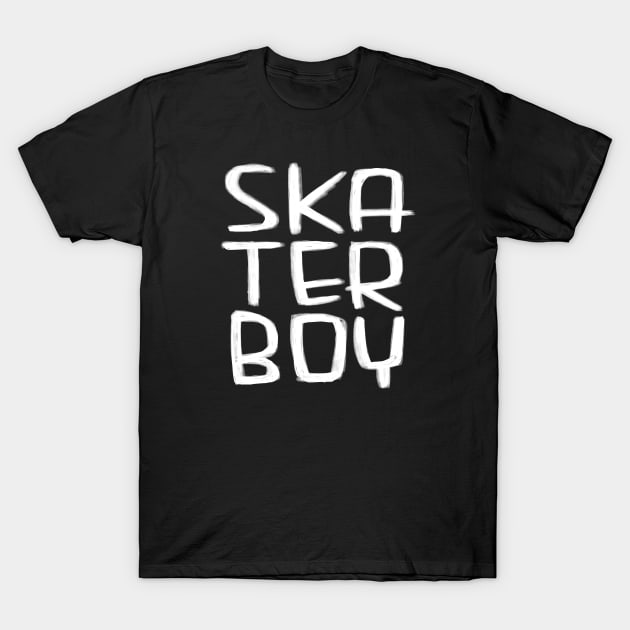 Skate Boy, Skater Boy T-Shirt by badlydrawnbabe